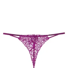 Гипюровые трусы-стринги Fleur