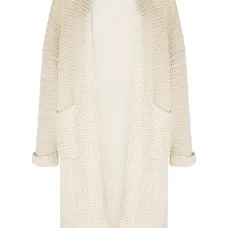 Кардиган-пальто с воротником-шалькой