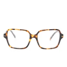 Очки в квадратной оправе черепаховой расцветки