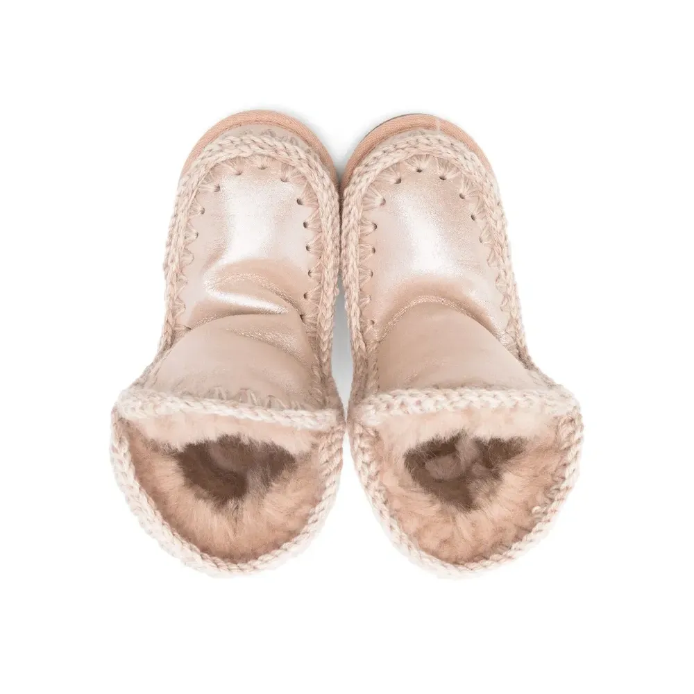 Ботинки Eskimo с меховой подкладкой и эффектом металлик