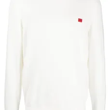 Джемпер с нашивкой-логотипом