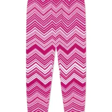 Легинсы с узором зигзаг