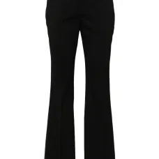 Расклешенные брюки со складками