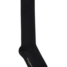 Гольфы вязки интарсия с логотипом Гольфы вязки интарсия с логотипом