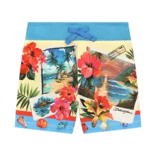 Шорты с графичным принтом