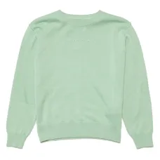 Пуловер с вышитым логотипом