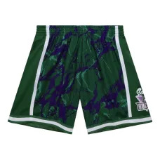 Шорты Milwaukee Bucks 2000 Team Marble Swingman
