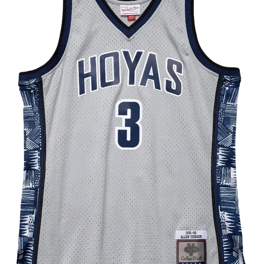 Топ Georgetown Hoyas Allen Iverson Swingman из коллаборации с NCAA
