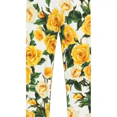 Легинсы с цветочным принтом Легинсы с цветочным принтом