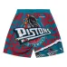 Шорты Detroit Pistons Jumbotron 2.0 Sublimated из коллаборации с NBA