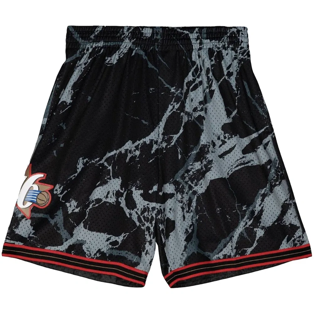 Шорты Team Marble NBA Philadelphia 76ers 2000 Swingman