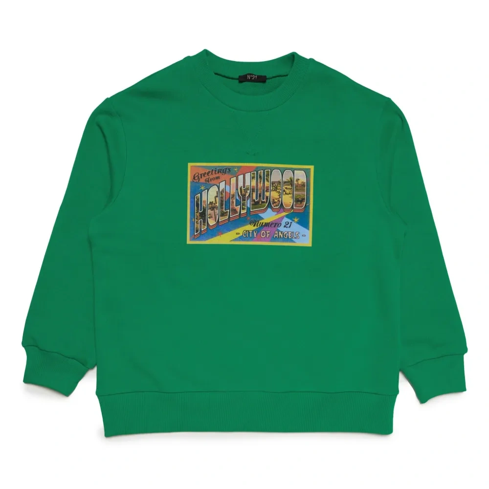 Толстовка с графичным принтом