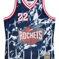 Жилет Clyde Drexler NBA Houston Rockets 1996 Marble