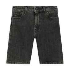 Джинсовые шорты-бермуды