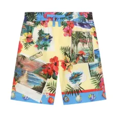 Шорты-бермуды с принтом