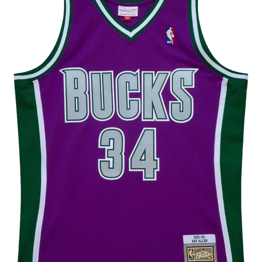 Топ Ray Allen NBA Milwaukee Bucks 2011 Swingman