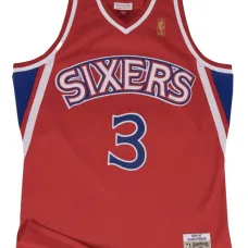 Топ 76ers 96 Allen Iverson Swingman Road из коллаборации с NBA