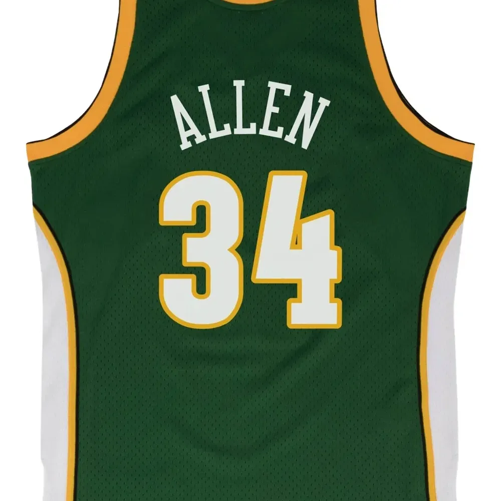 Топ Seattle Supersonics 2006 Ray Allen Swingman из коллаборации с NBA Топ Seattle Supersonics 2006 Ray Allen Swingman из коллаборации с NBA