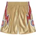 Шорты NBA Detroit Pistons 1978 75th Gold Swingman