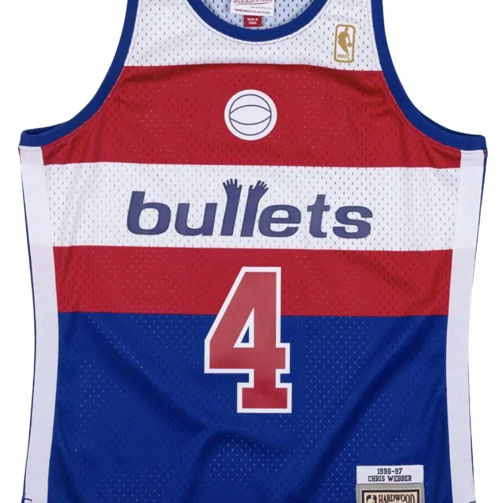 Топ NBA Washington Bullets 1996 Chris Webber Swingman