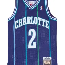 топ Charlotte Hornets 94 Larry Johnson Swingman Alt из коллаборации с NBA