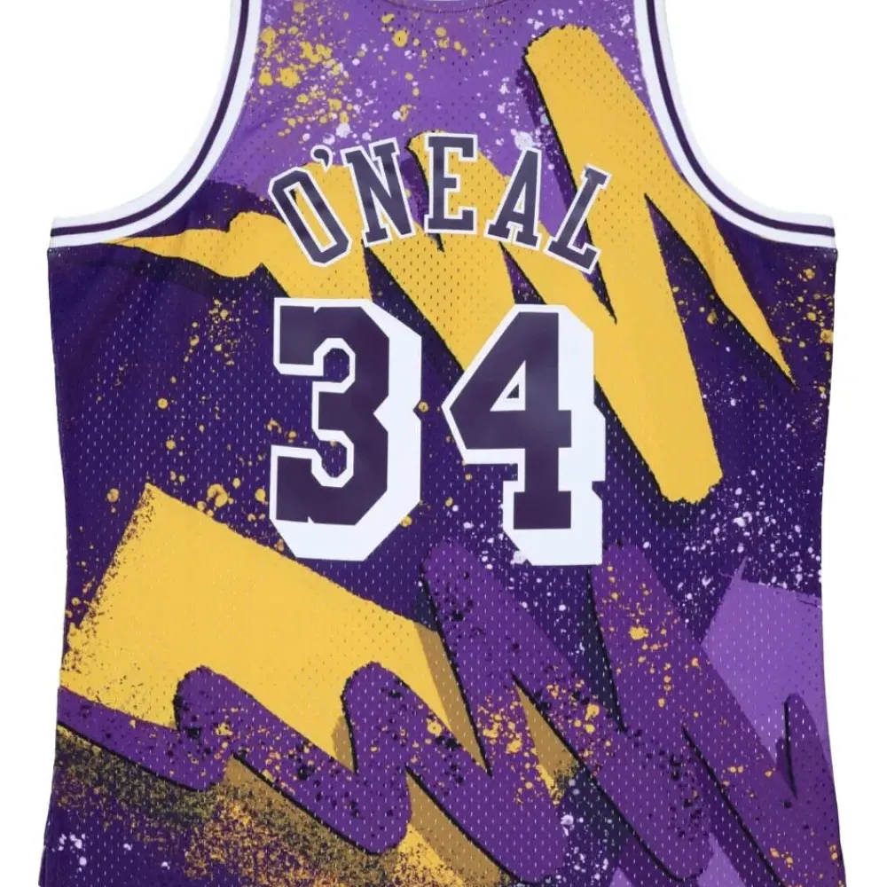 Топ NBA LA Lakers 96 Shaquille O'Neal Hyper Hoops Swingman Топ NBA LA Lakers 96 Shaquille O'Neal Hyper Hoops Swingman