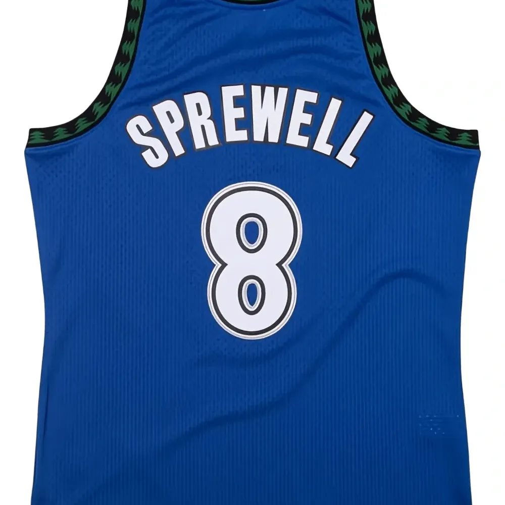 Футболка Swingman Jersey NBA Minnesota Timberwolves 2003 Latrell Sprewell