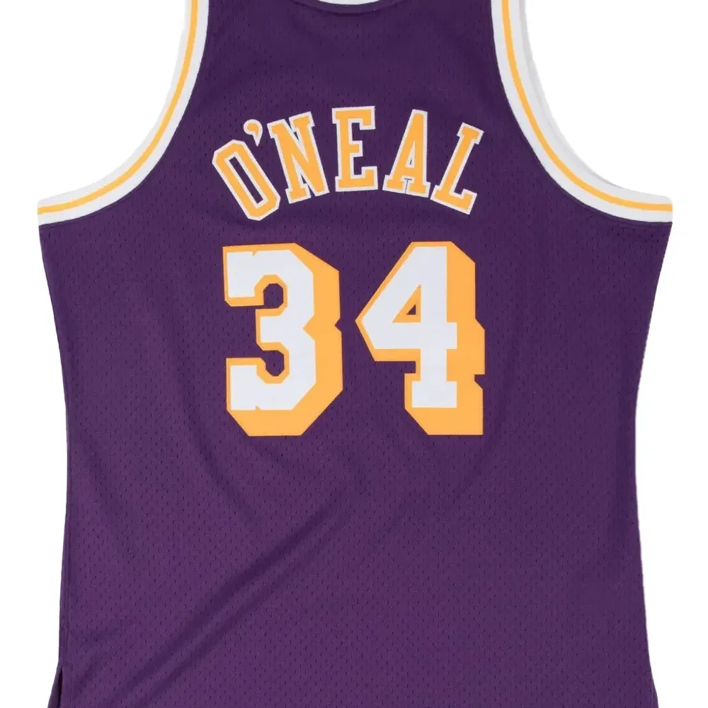 Топ Shaquille O'Neal NBA Los Angeles Lakers 1996 Road Swingman Топ Shaquille O'Neal NBA Los Angeles Lakers 1996 Road Swingman