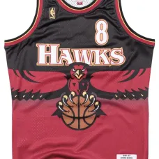 Топ NBA Atlanta Hawks 96 Steve Smith Swingman Road Топ NBA Atlanta Hawks 96 Steve Smith Swingman Road