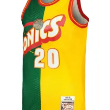 Топ Seattle Supersonics 1995 Gary Payton Split Swingman из коллаборации с NBA