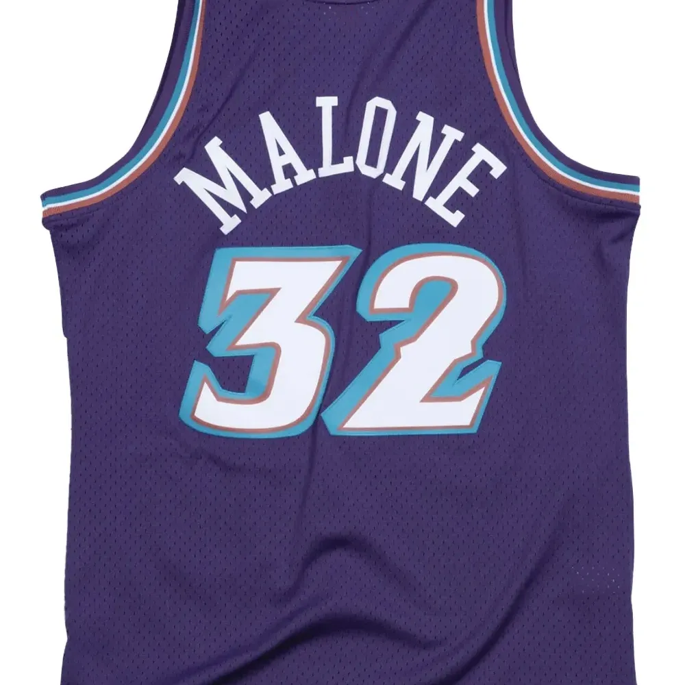 Топ NBA Utah Jazz 1996 Road Swingman из коллаборации с Karl Malone