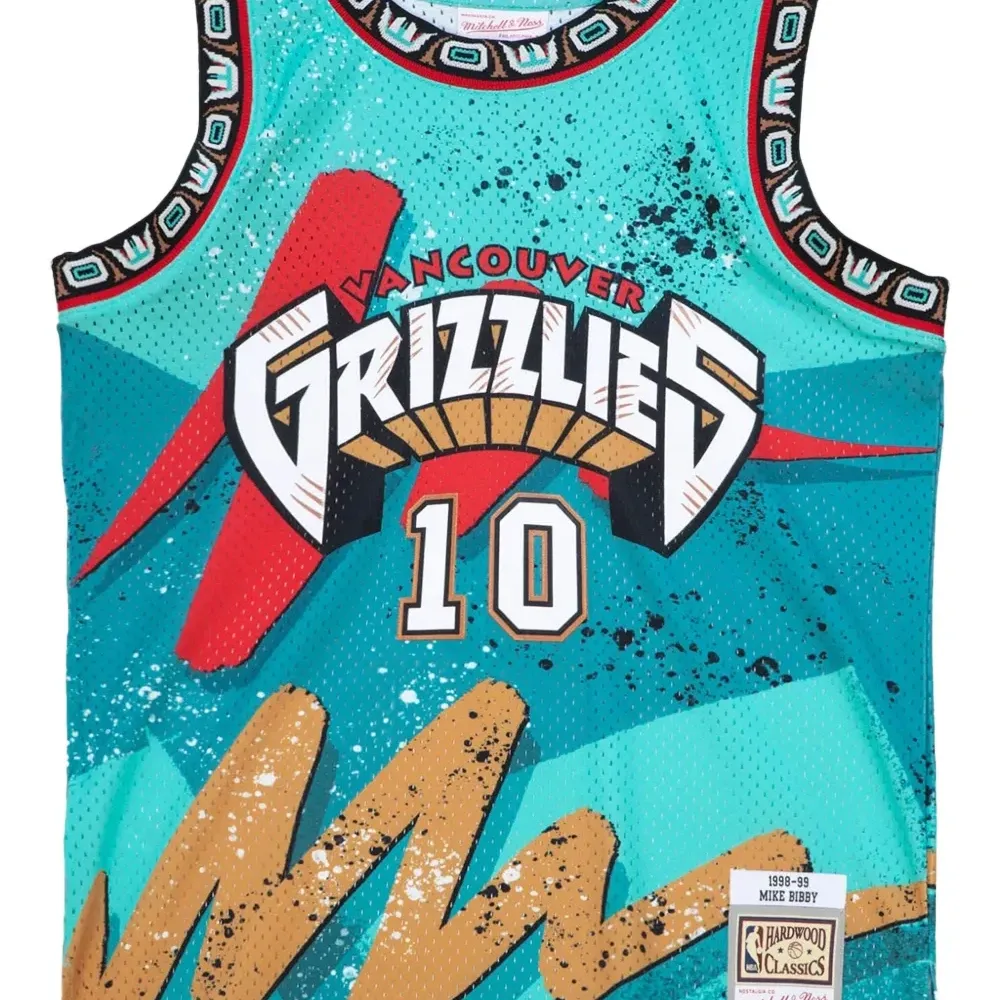 Топ Mike Bibby NBA Vancouver Grizzlies 1998/99 Swingman