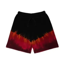 Шорты с принтом тай-дай