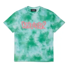 Футболка с принтом тай-дай