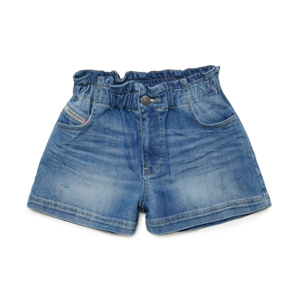 Джинсовые шорты Pamlix с эластичным поясом