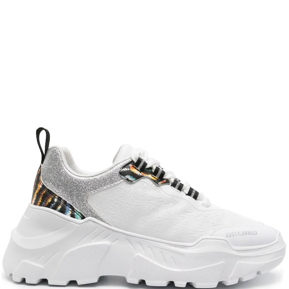 Массивные кроссовки со вставками