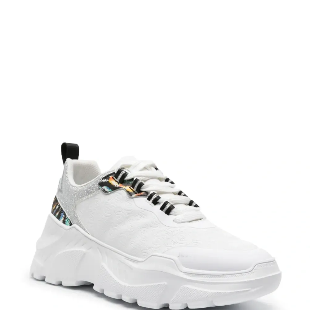 Массивные кроссовки со вставками Массивные кроссовки со вставками