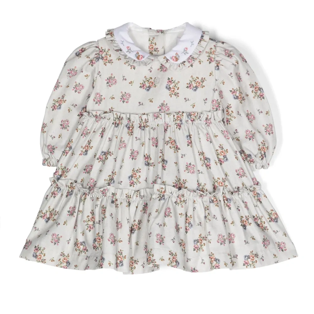 Платье с цветочным принтом