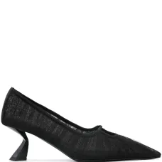 Туфли на скульптурном каблуке