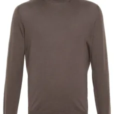 Джемпер с высоким воротником