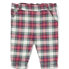 Брюки в клетку тартан