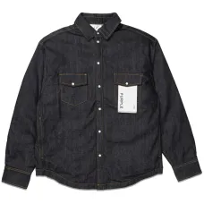 Джинсовая куртка с логотипом