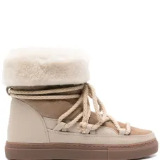 Ботинки с меховой отделкой