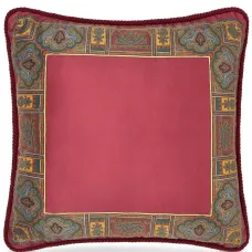 Шелковая подушка с принтом пейсли