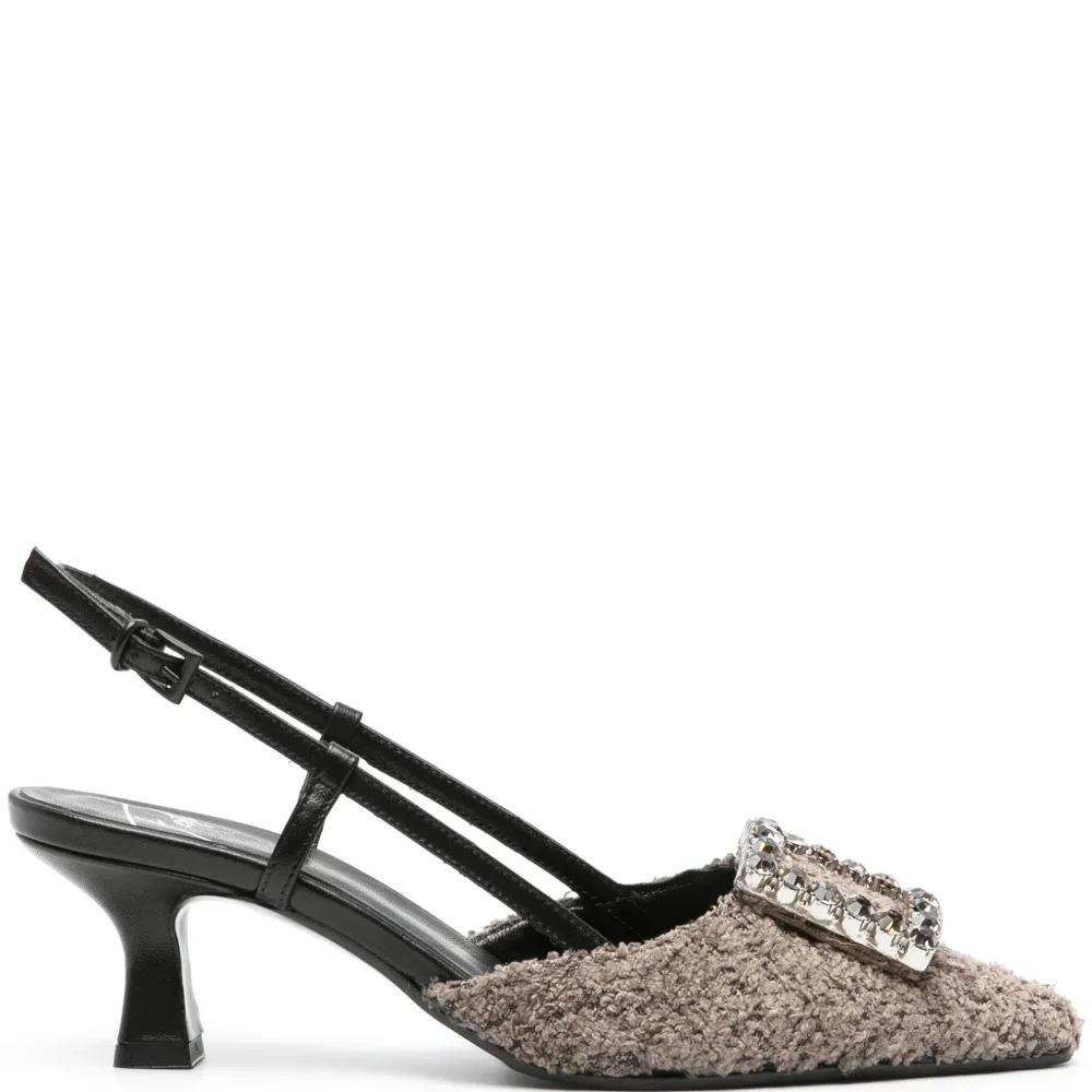 Туфли Stefi 60 с ремешком на пятке и кристаллами