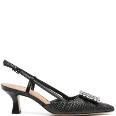 Туфли Stefi 60 с ремешком на пятке и кристаллами