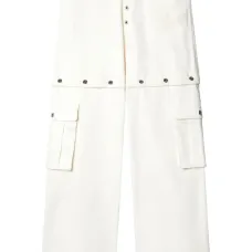 Прямые джинсы средней посадки