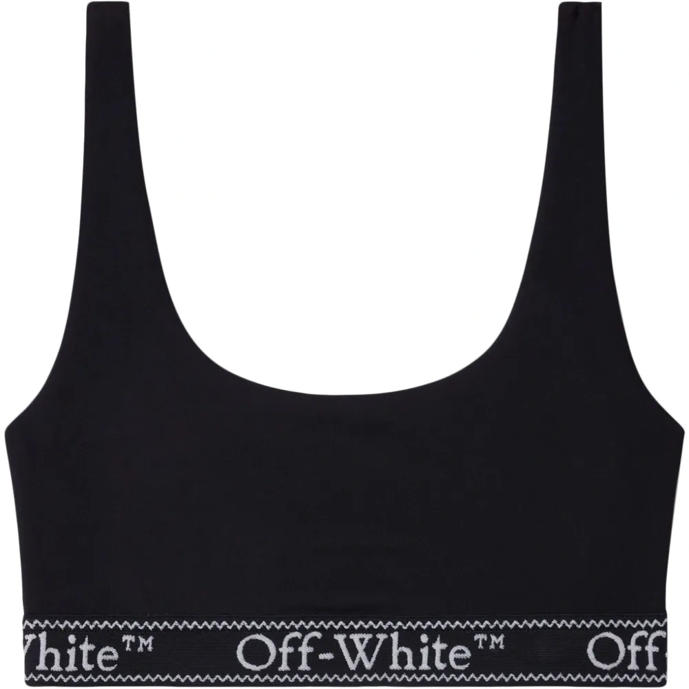 Укороченный топ с логотипом