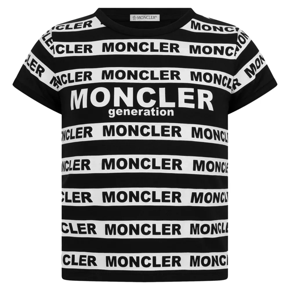 Футболка в полоску с логотипом