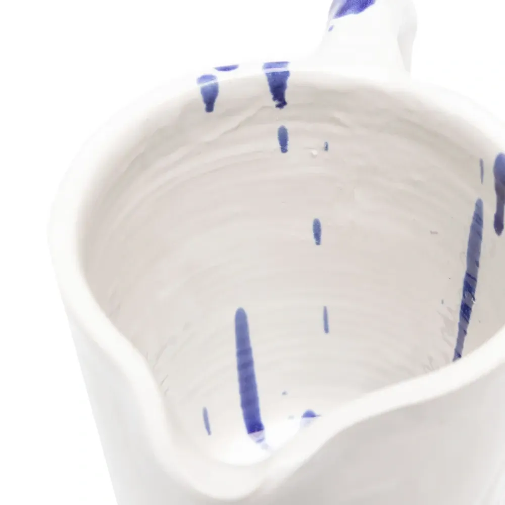 Керамический кувшин Studio с эффектом разбрызганной краски